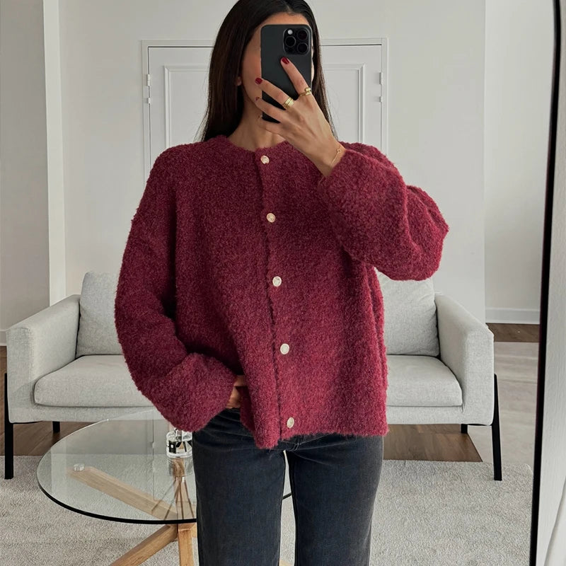 Élise™ - Cardigan Tricoté