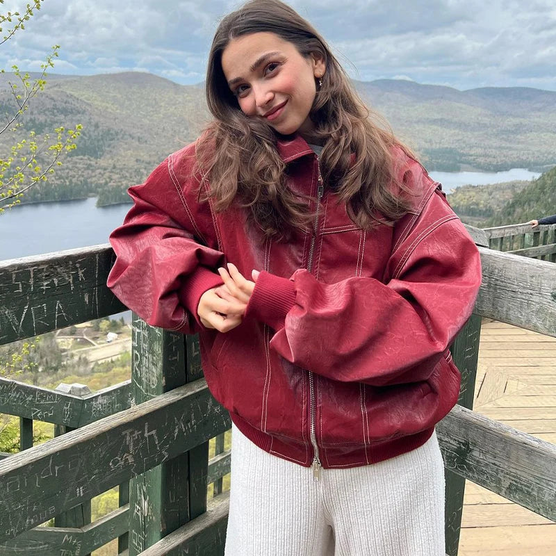 Veste Vintage Relax™ - Courte et Col Revers