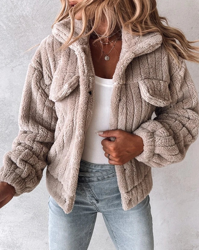 Amélie™ - Manteau Teddy Douillet