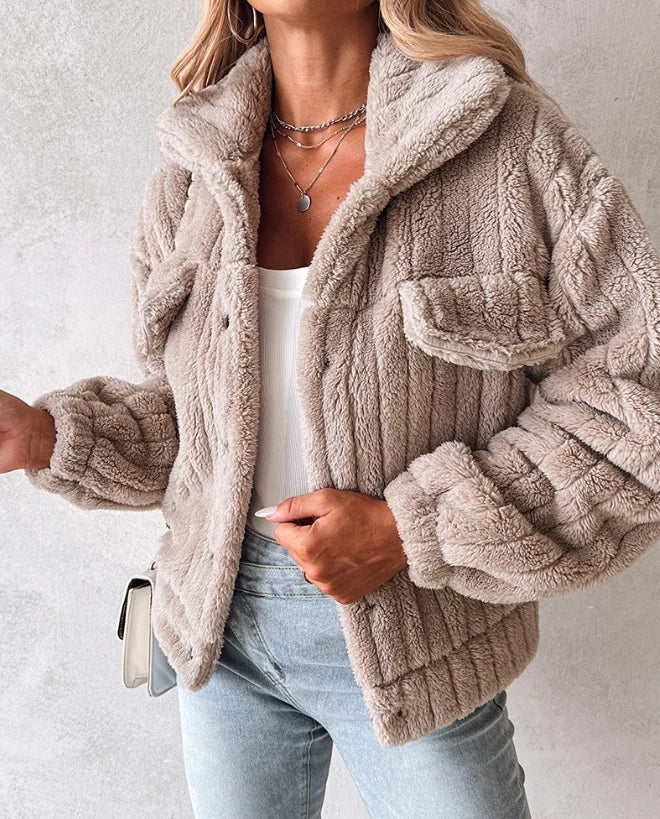 Amélie™ - Manteau Teddy Douillet
