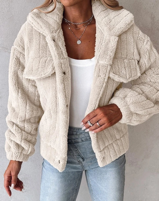 Amélie™ - Manteau Teddy Douillet