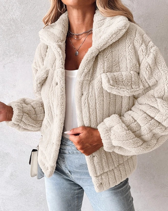 Amélie™ - Manteau Teddy Douillet