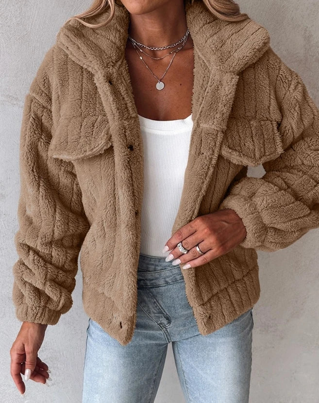 Amélie™ - Manteau Teddy Douillet